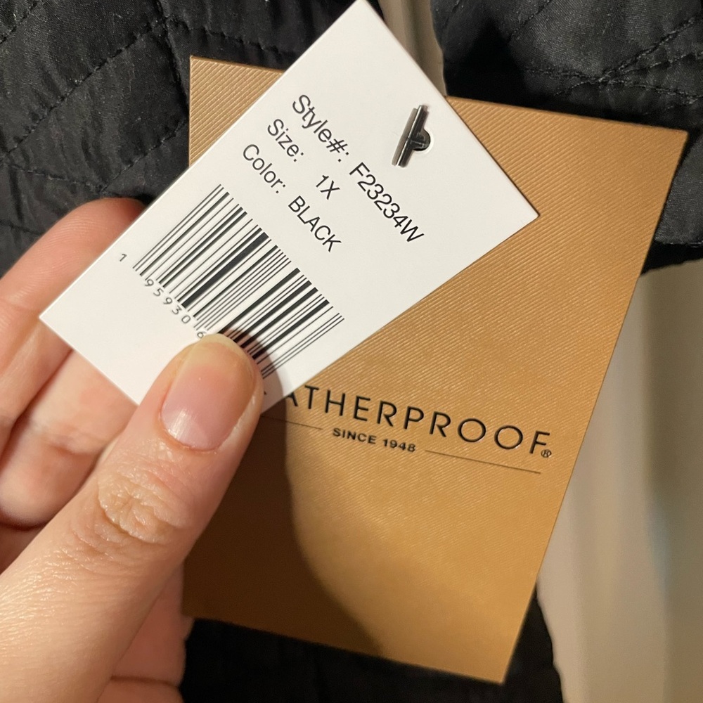 Weatherproof Black Quilted Jacket - Picture 2 of 6